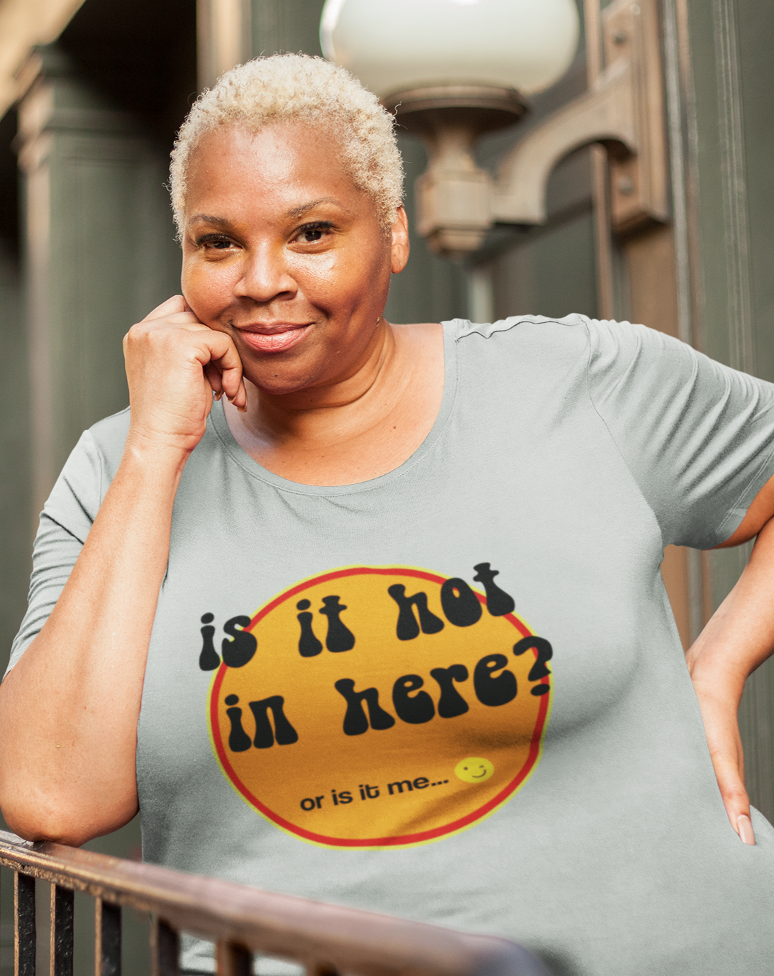Is it Hot In Here? Women's Organic Cotton T-Shirt. Sizes Small through to 2XL