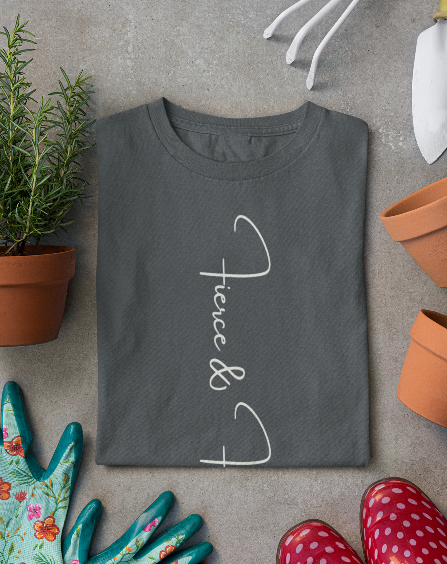 Fierce and Fabulous cotton T-shirt. Small through to 3XL