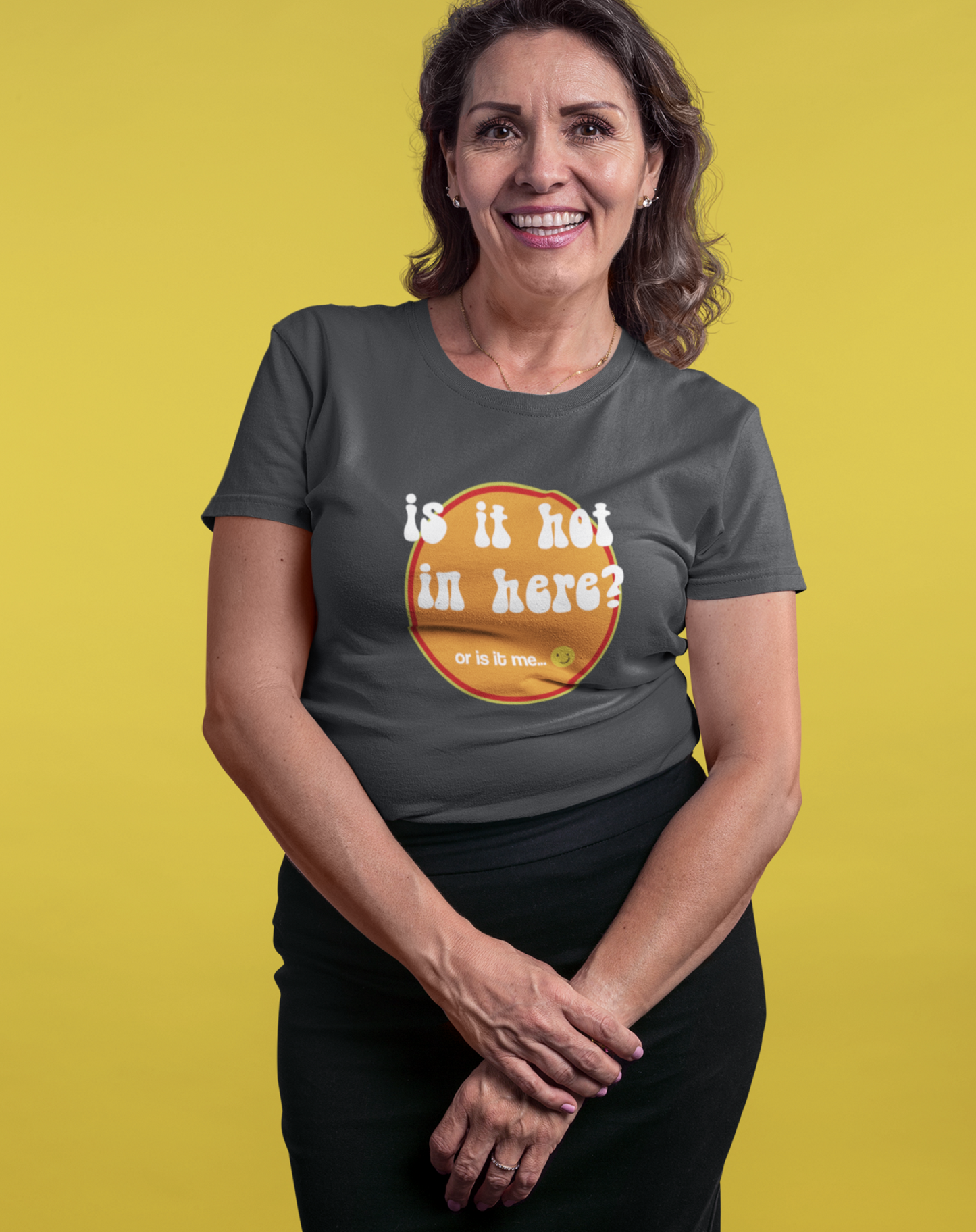 Is it Hot In Here? Women's Organic Cotton T-Shirt. Sizes Small through to 2XL