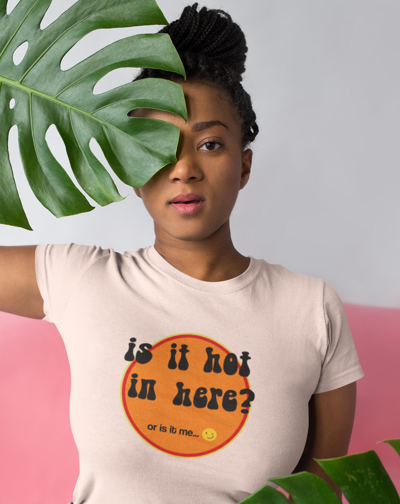 Is it Hot In Here? Women's Organic Cotton T-Shirt. Sizes Small through to 2XL
