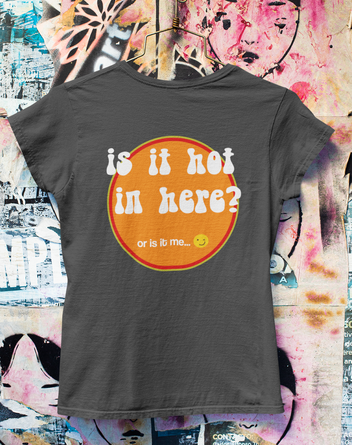 Is it Hot In Here? Women's Organic Cotton T-Shirt. Sizes Small through to 2XL