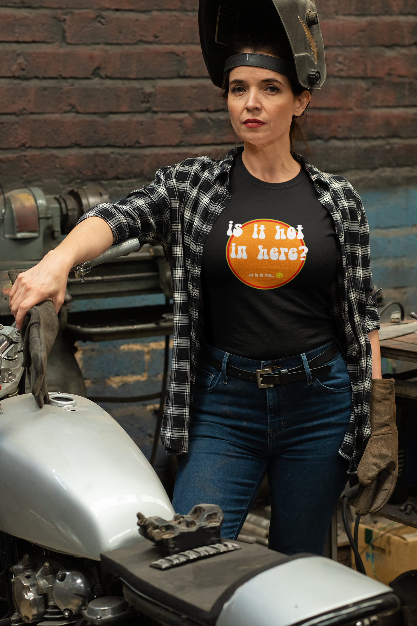 Is it Hot In Here? Women's Organic Cotton T-Shirt. Sizes Small through to 2XL