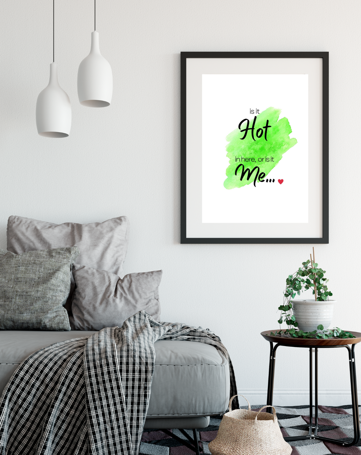 Set of three digital wall art prints for midlife women