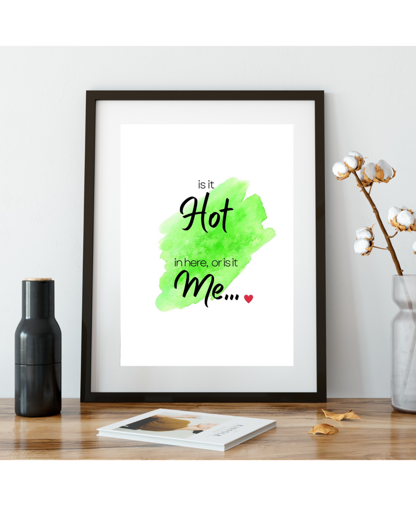 Set of three digital wall art prints for midlife women