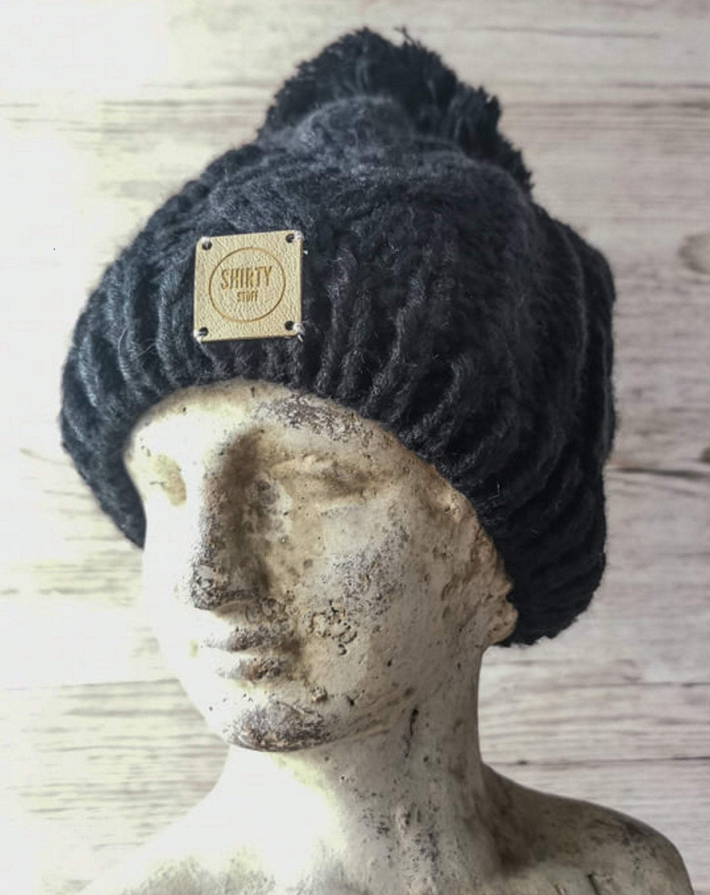 Charcoal Grey Bobble Hat