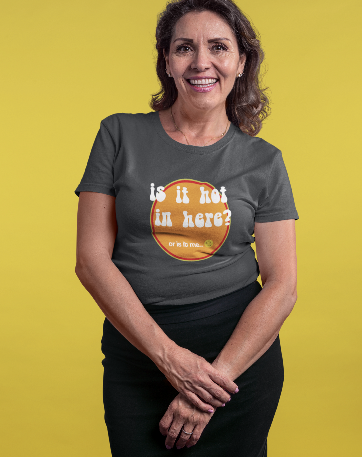 Is it Hot In Here?  Women's Organic Cotton T-Shirt.  Sizes Small through to 2XL