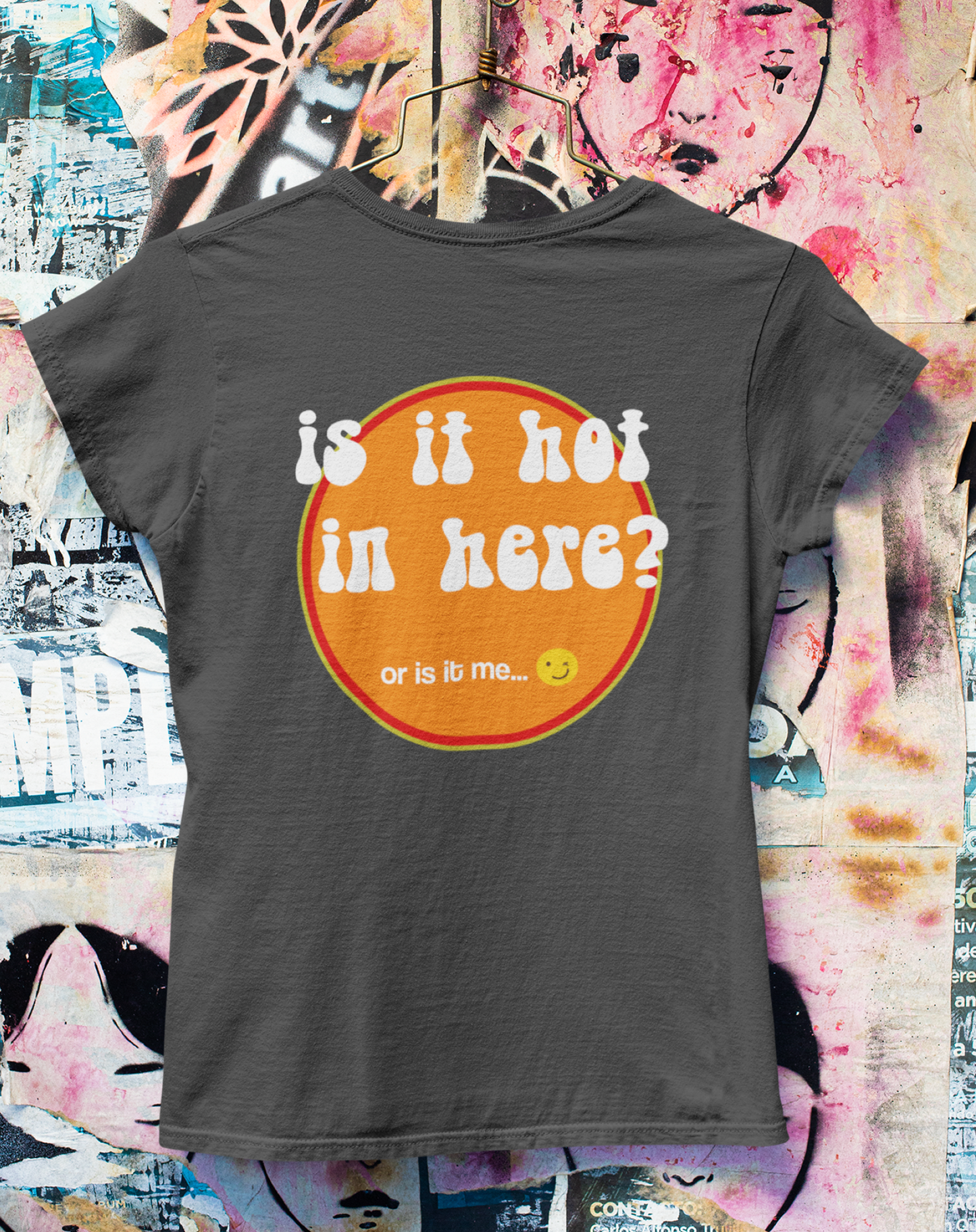 Is it Hot In Here?  Women's Organic Cotton T-Shirt.  Sizes Small through to 2XL