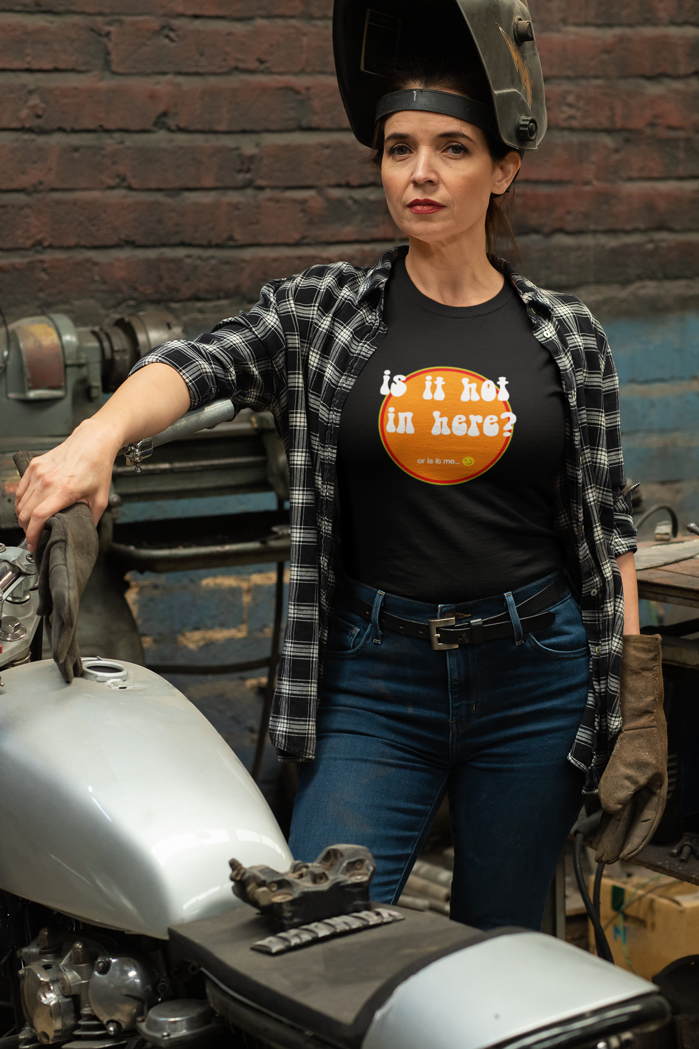 Is it Hot In Here?  Women's Organic Cotton T-Shirt.  Sizes Small through to 2XL